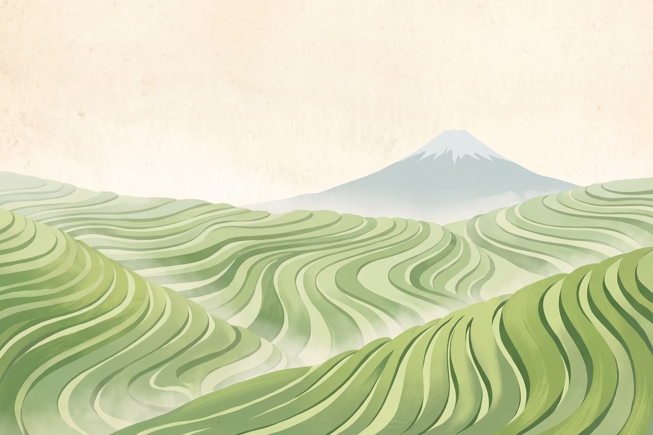 この産地の描かれた風景