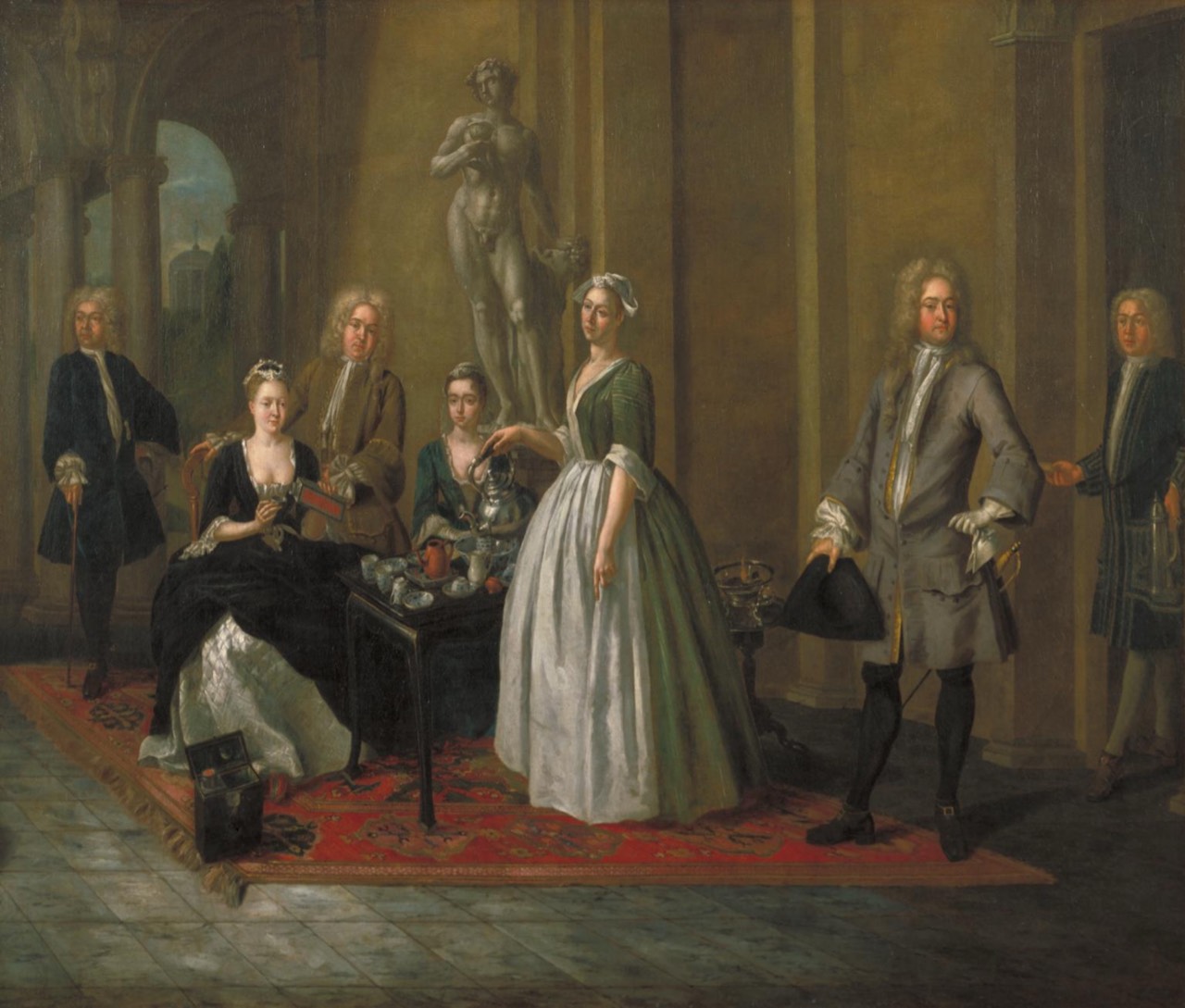 An English Family at Tea